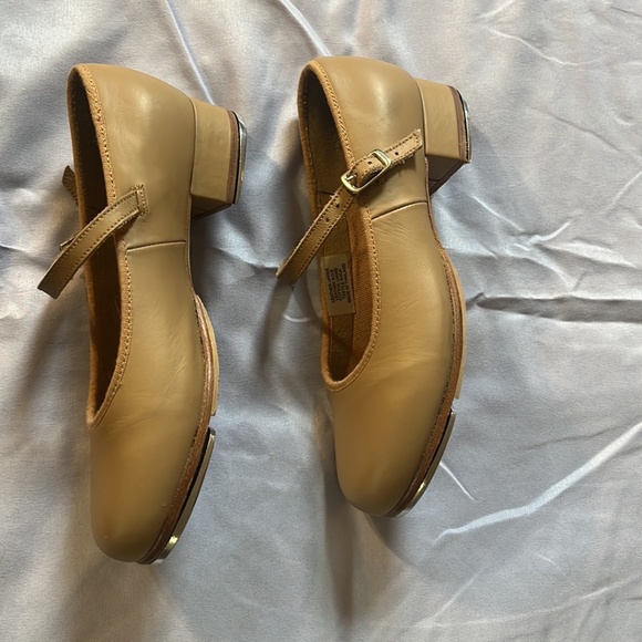 Bloch tan tap shoes size 4 kids - Picture 3 of 15